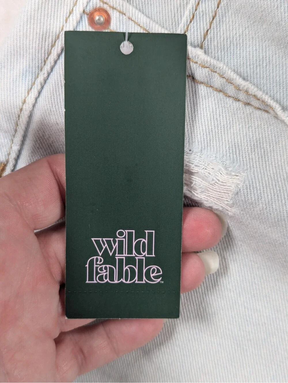 Wild Fable - Women's - Cutoff Denim Shorts - Super High-Rise - Size: 8